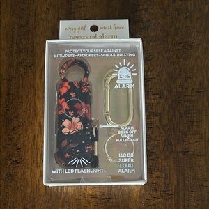 Simply Southern Floral Personal Alarm with LED Flashlight